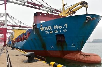山东港口开通中国北方首条内贸货物跨境运输航线，开启货物运输新篇章